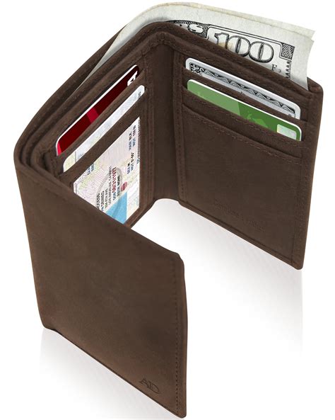 trifold rfid wallet.